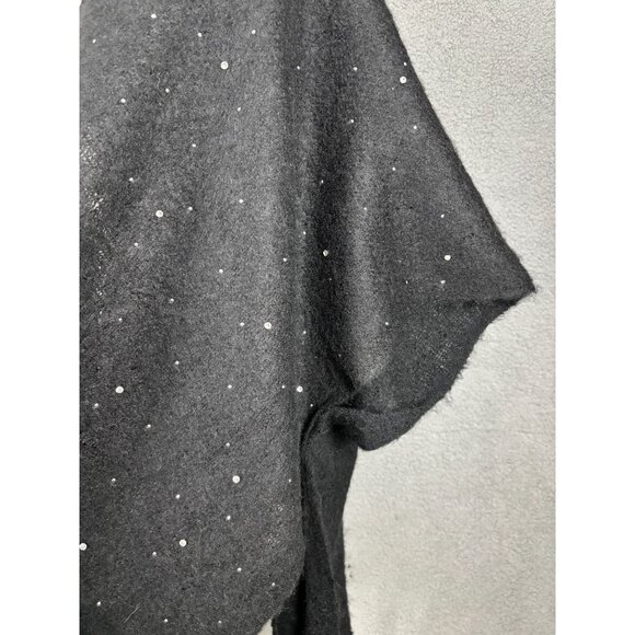 I.n.c. International Concepts Women's Embellished Topper Wrap OS Black NWT's - Picture 6 of 8